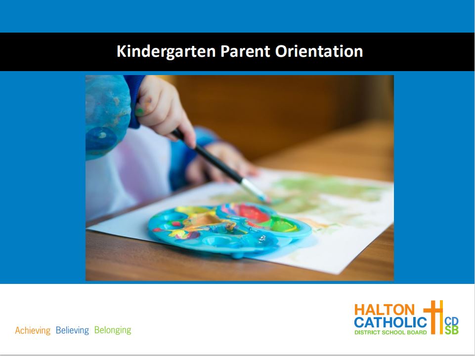 Spring Orientator St. Paul Catholic Elementary School | Burlington, ON » Kindergarten ...